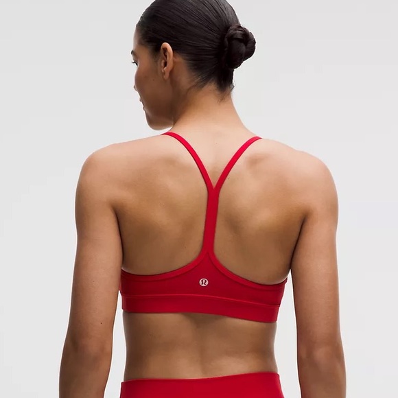 Lululemon Red Flow Y Bra - Picture 2 of 4